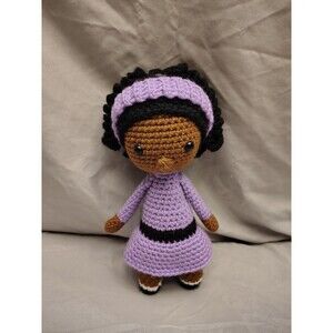 Crochet Serina Williams doll.